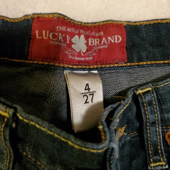Womens Lucky Jeans Size 4 denim - Picture 3 of 8